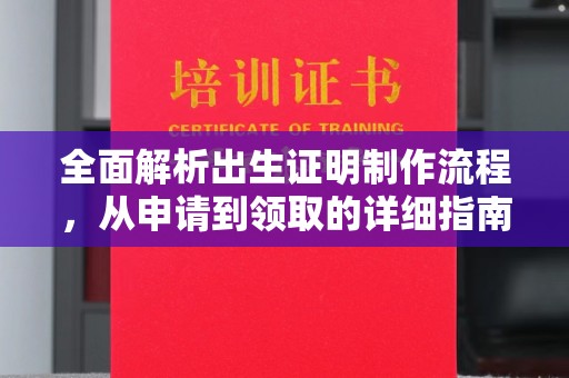 白银全面解析出生证明制作流程，从申请到领取的详细指南